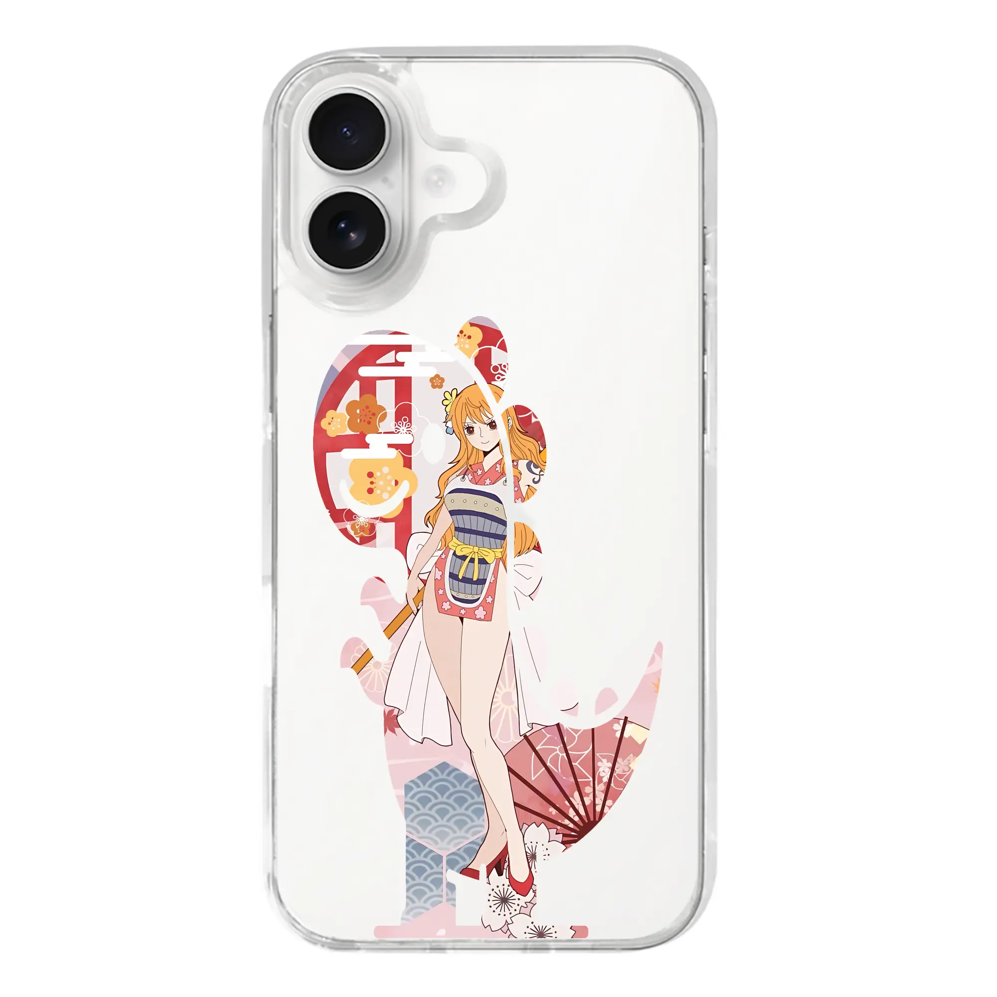 ワンピース グッズ ナミ - iPhone 17シリーズ 透明スマホケース – 薄型・耐衝撃・精密フィット保護カバー